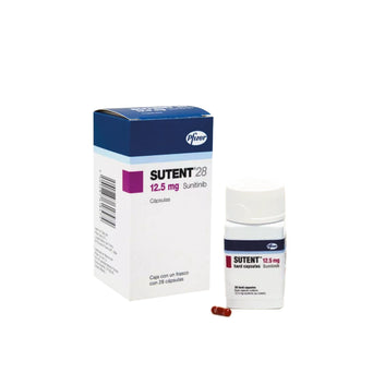 SUTENT 12.5 mg caja con 28 cápsulas